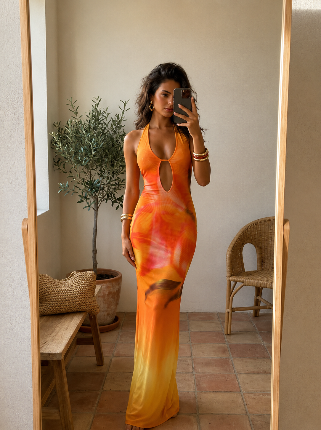 CÁLIDO | Vestido largo de verano